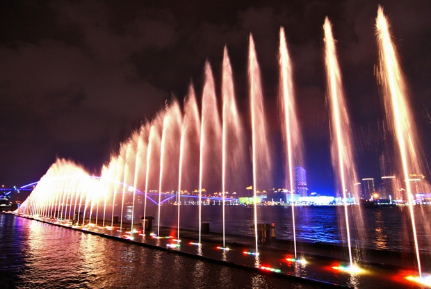 雙遼漂浮音樂噴泉工程施工