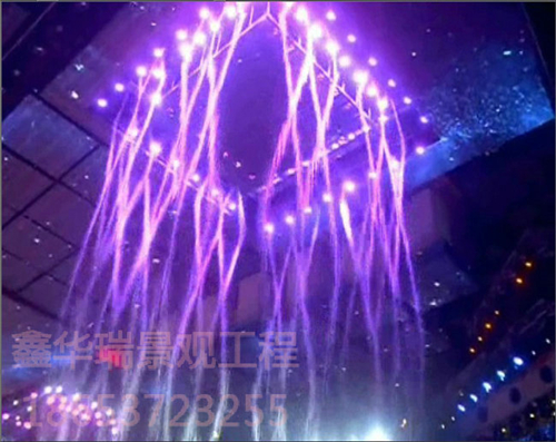 三門峽數字水幕工程施工