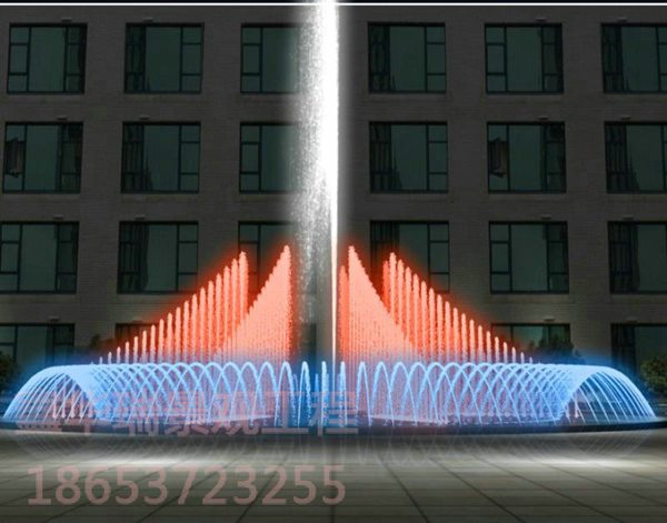 臨沂鴻儒國際廣場音樂噴泉工程