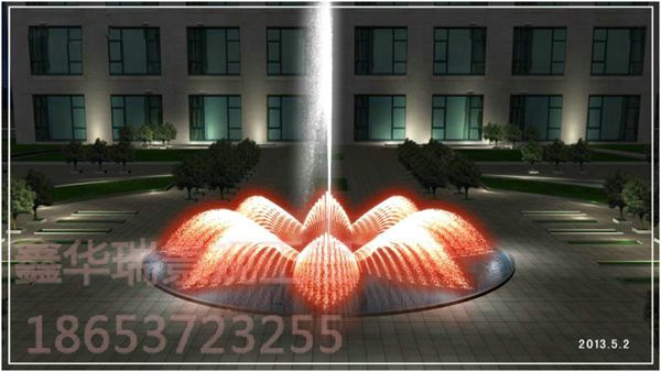 山東金宇集團廣場噴泉工程